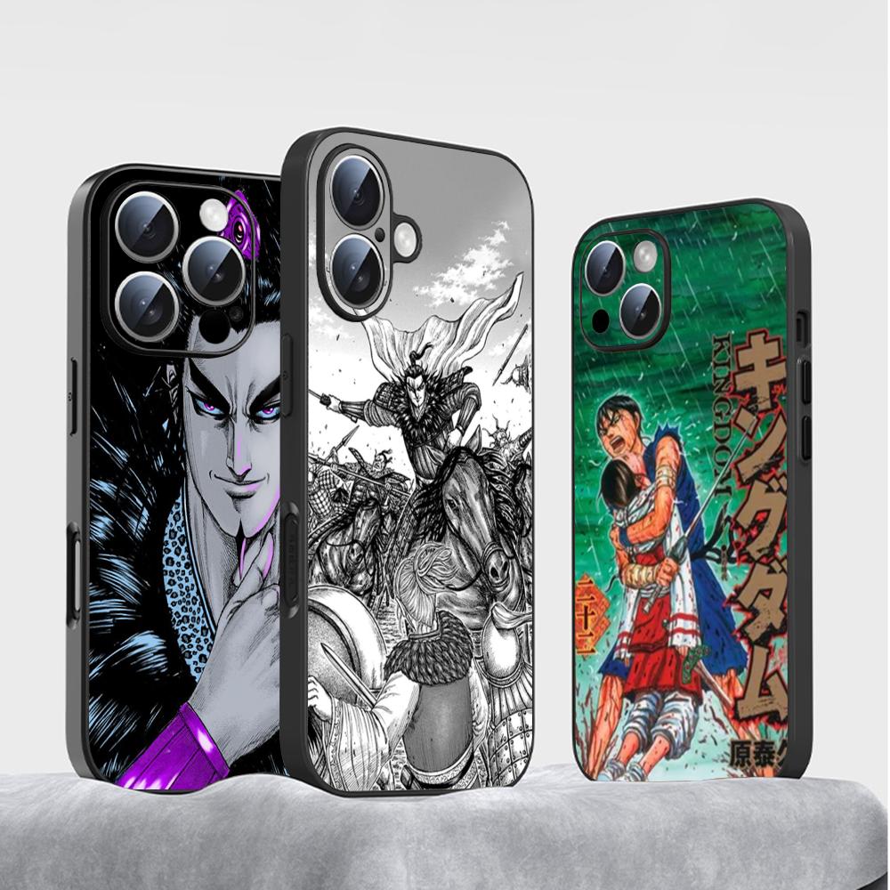 Apple Iphone 16 - Kingdom manga kanki Yasuhisa Hara telefoonhoesje