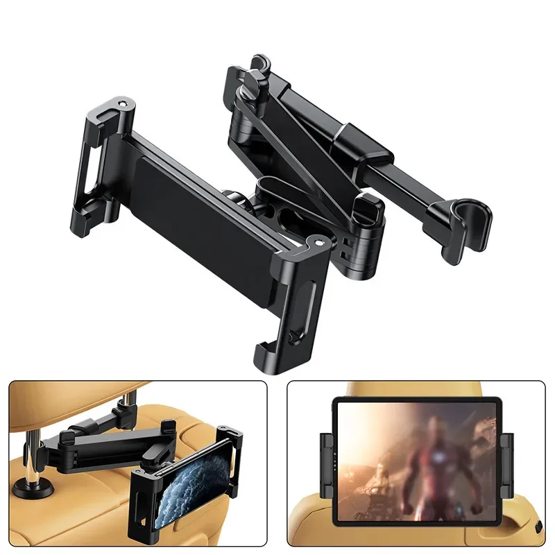 Tablet Accessories Must Have - 360 graden draaibare verstelbare autohoofdsteun Telefoon