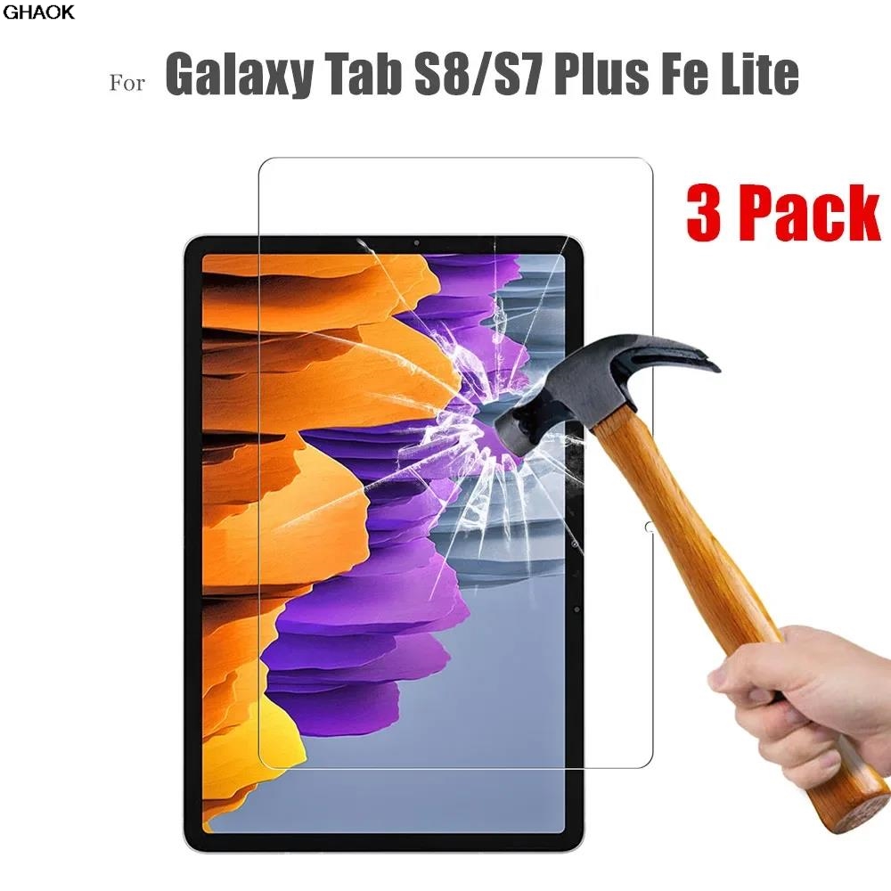 Samsung Tablet S9 Accessories - 3-delige glazen beschermfolie voor Samsung Galaxy