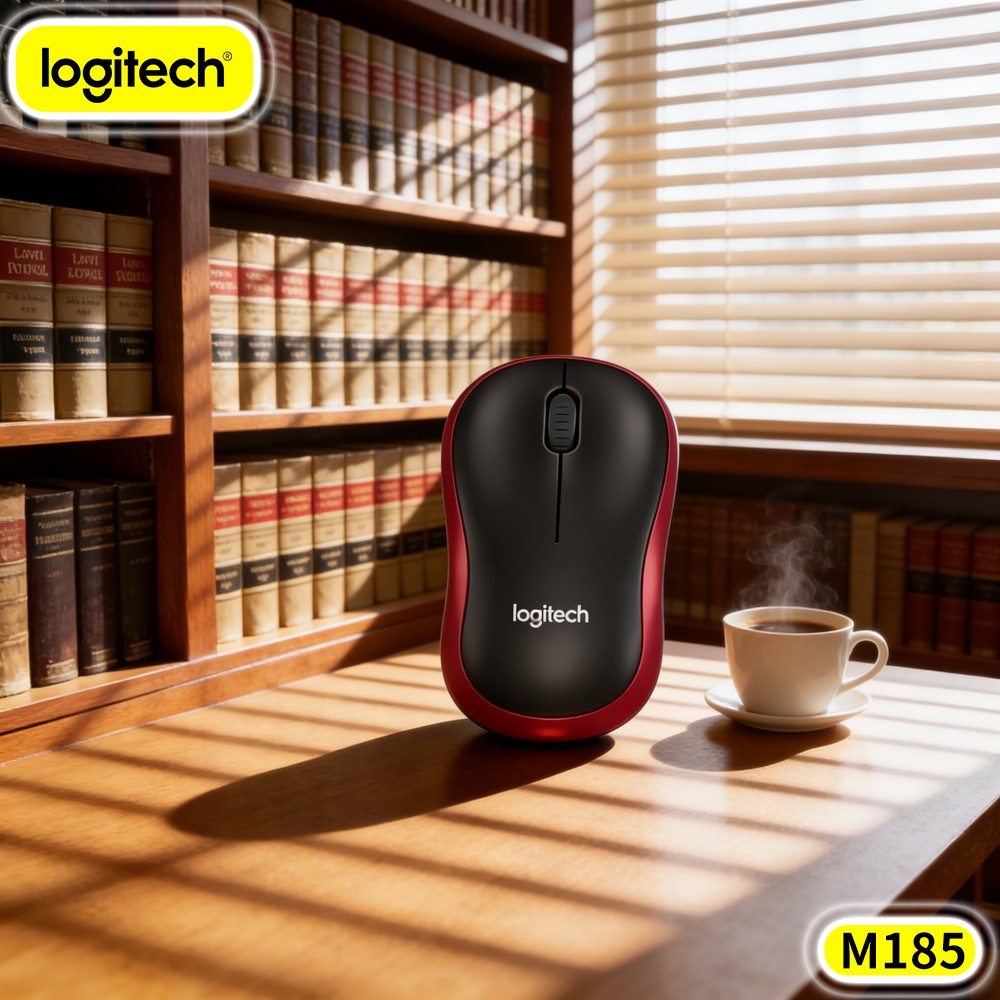 Logitech Tablet Accessories - Logitech M185-muis voor tablet-laptop 1000 DPI-bediening