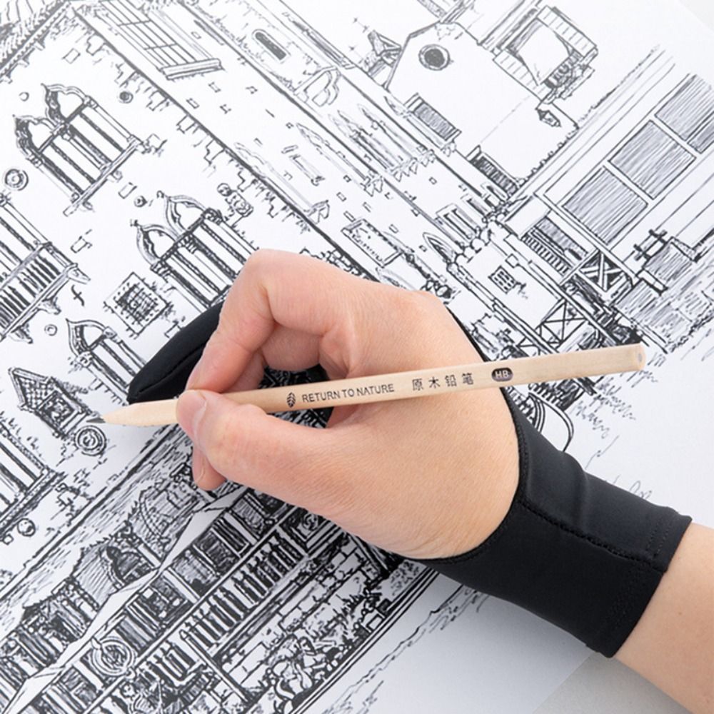 Drawing Glove Artist - 1 stks Eenvoudige 1/2 Vingers Schilderen