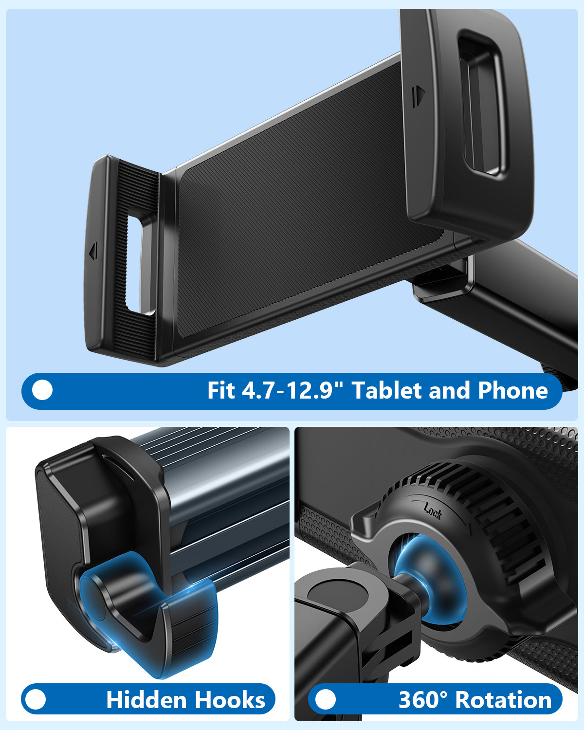 Hipacool Auto Tablet Houder St - Tablet Accessories Must Have recensie en prijs