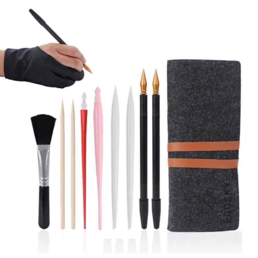 Kras-schilderen Art Tool, 11-d - Drawing Glove Artist recensie en prijs