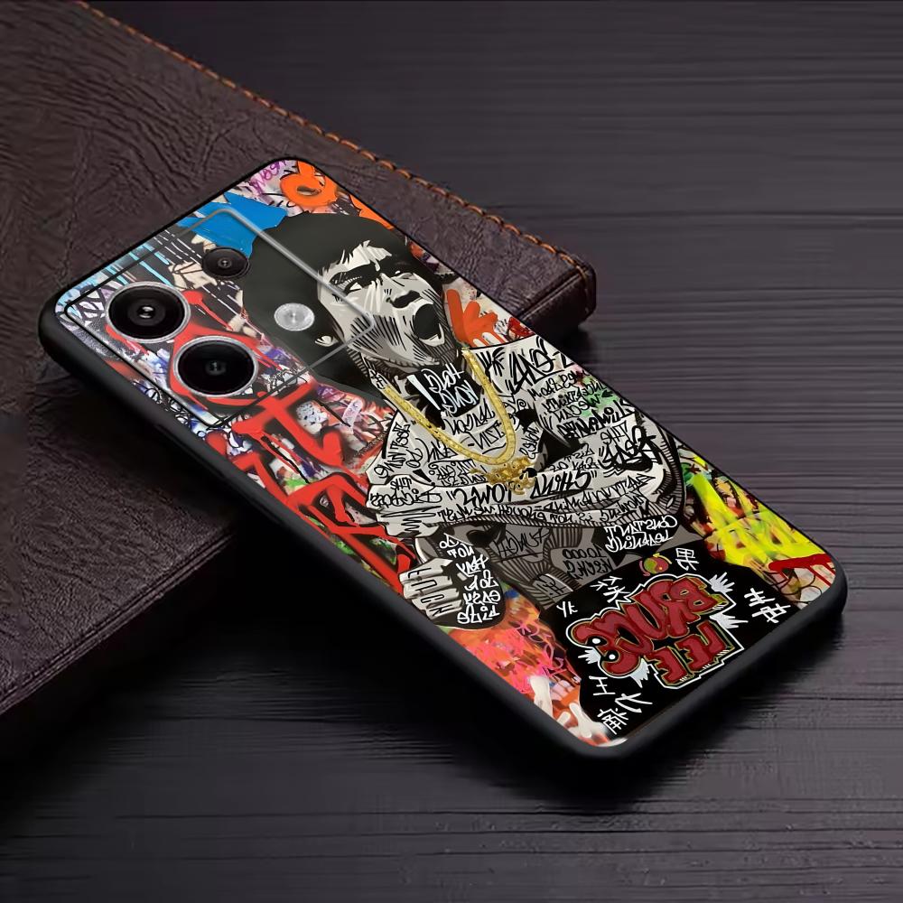Banksy Graffiti Art Telefoon C - Xiaomi Redmi Note 13 recensie en prijs