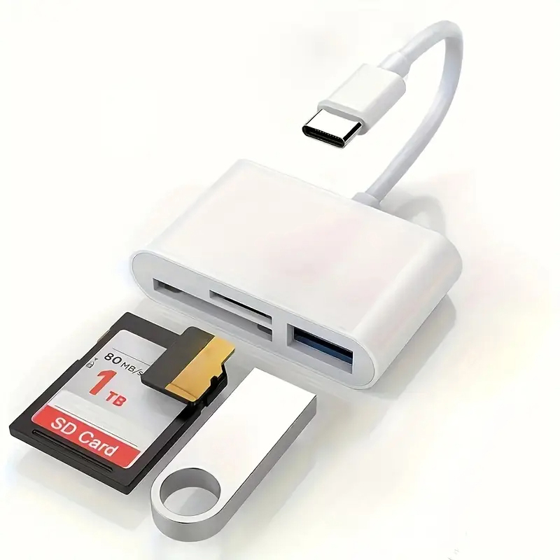 3-in-1 Type C Kaartlezer Micro - Microsd Card Tablet recensie en prijs