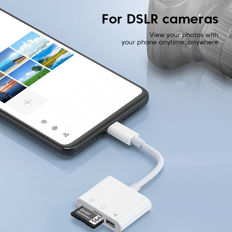 3-in-1 Type C Kaartlezer Micro - Microsd Card Tablet recensie en prijs