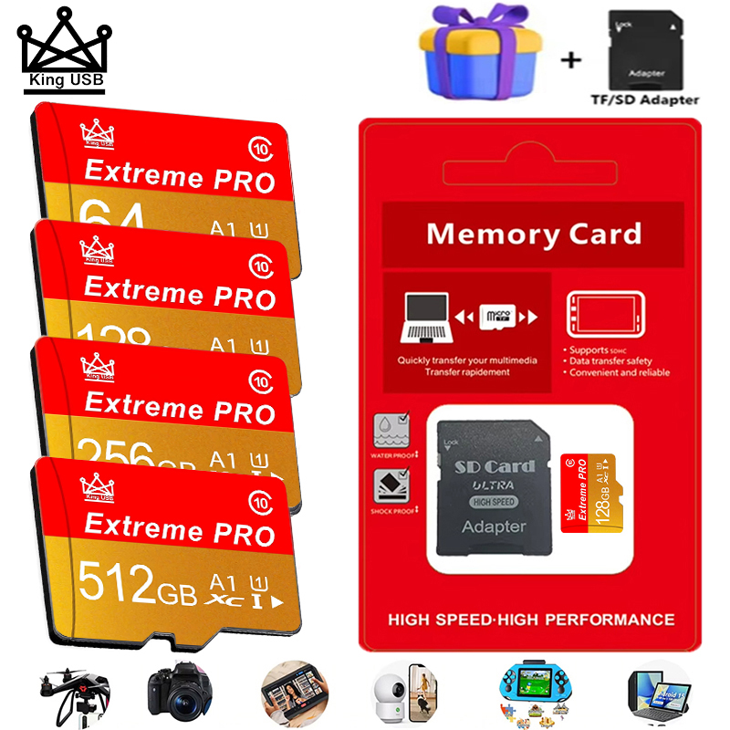 Class 10 Micro TF 256GB 512GB  - Microsd Card Tablet recensie en prijs
