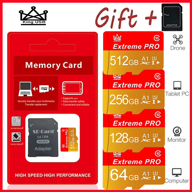 Nieuwe stijl Micro TF/SD kaart - Microsd Card Tablet recensie en prijs