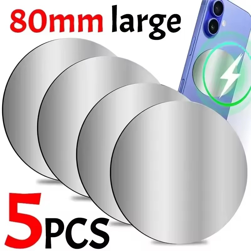 1-5PCS 8CM magnetische metalen - Tablet Accessories Must Have recensie en prijs