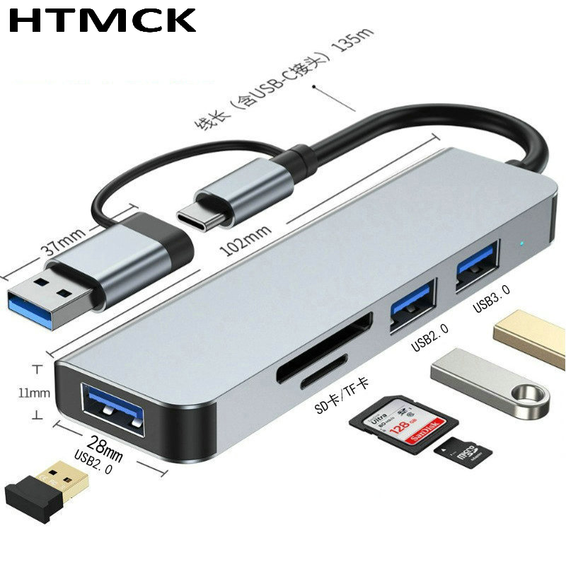 8-in-2 USB C Hub Multi-Port Do - Microsd Card Tablet recensie en prijs