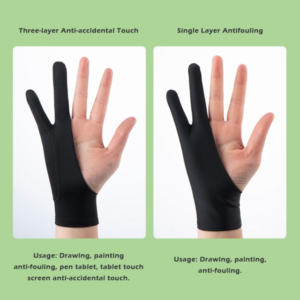 1 stks Eenvoudige 1/2 Vingers  - Drawing Glove Artist recensie en prijs